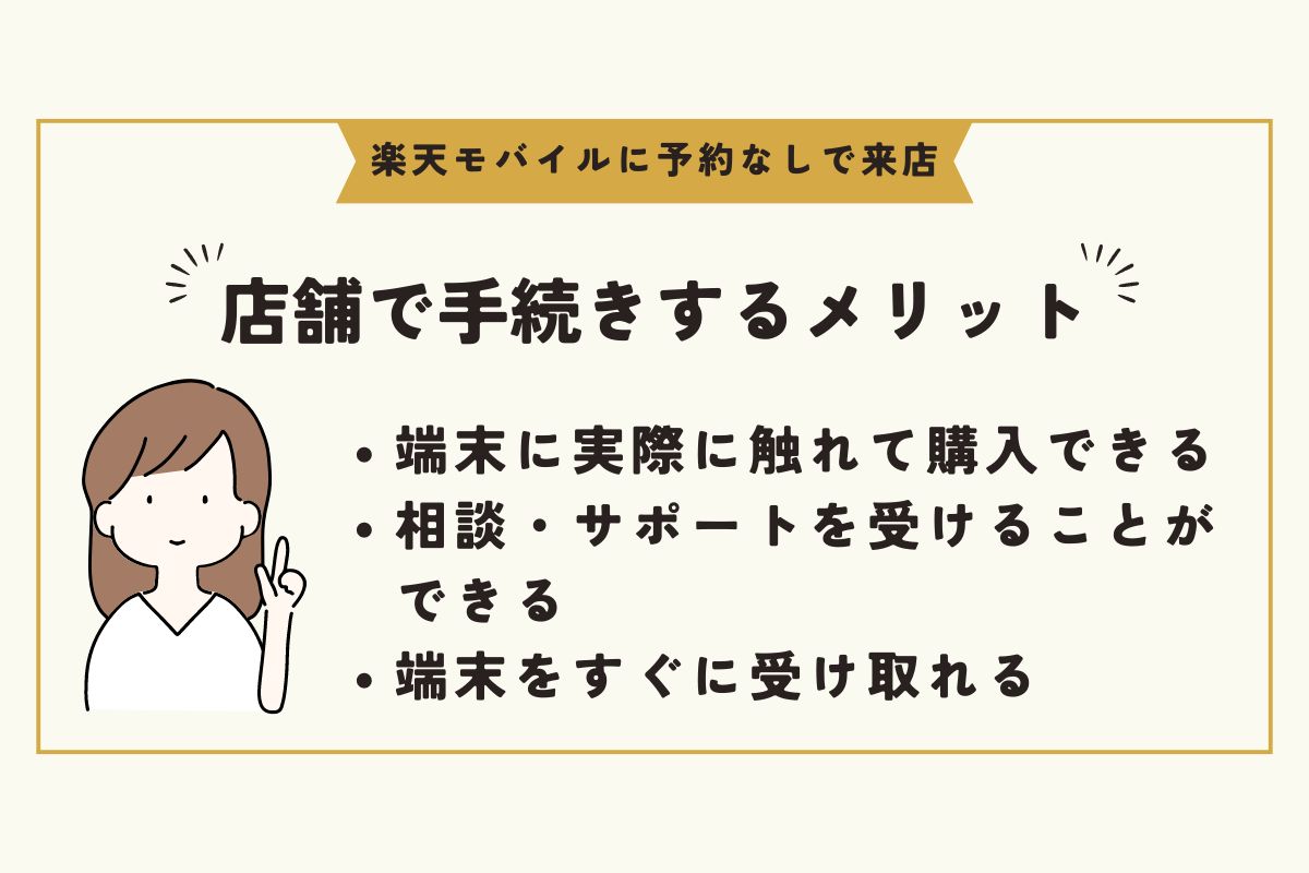 楽天モバイル　予約なし